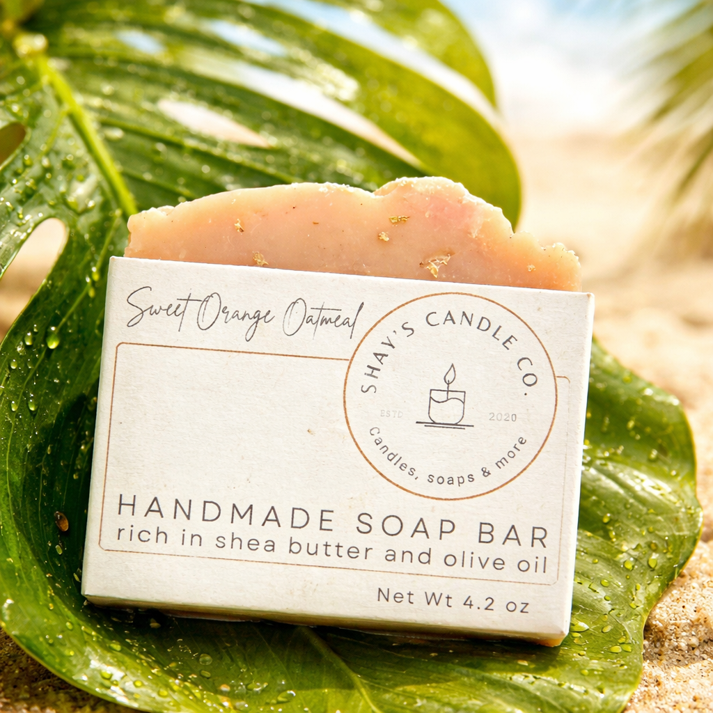 Sweet Orange 🍊 Oatmeal Soap